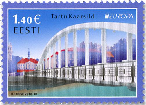 n° 848/849 - Timbre ESTONIE Poste (EUROPA)