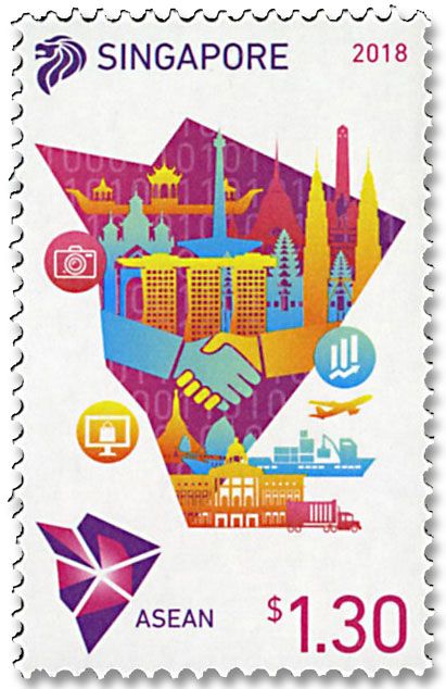 n° 2277/2279 - Timbre SINGAPOUR Poste