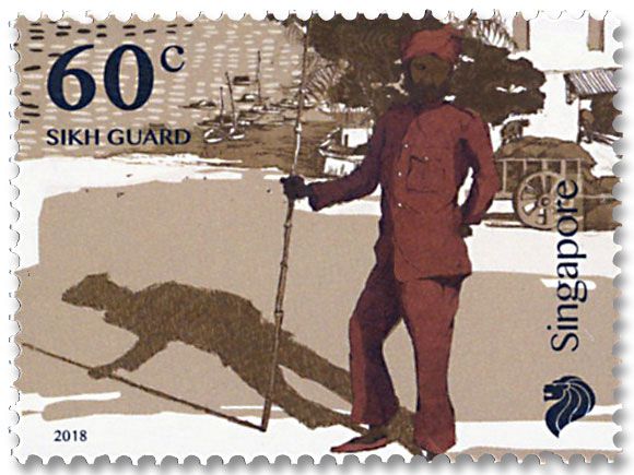 n° 2254/2257 - Timbre SINGAPOUR Poste