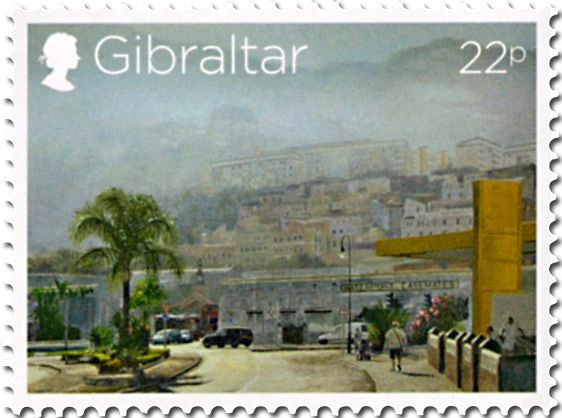 n° 1870/1869/1874 - Timbre GIBRALTAR Poste