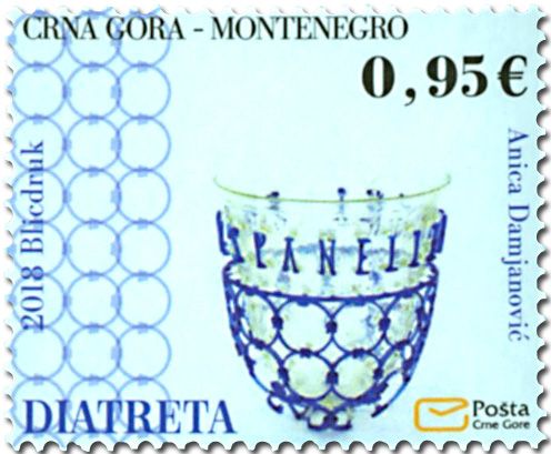 n° 421/422 - Timbre MONTENEGRO Poste