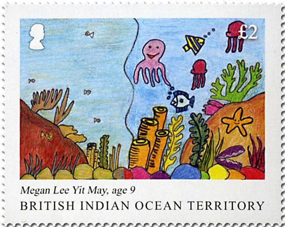 n° 540/543 - Timbre OCEAN INDIEN Poste