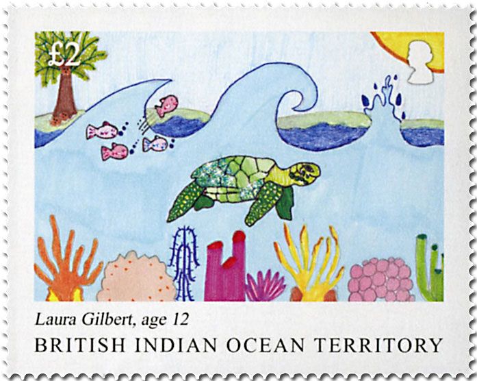 n° 540/543 - Timbre OCEAN INDIEN Poste