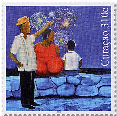 n° 601/606 - Timbre CURACAO Poste