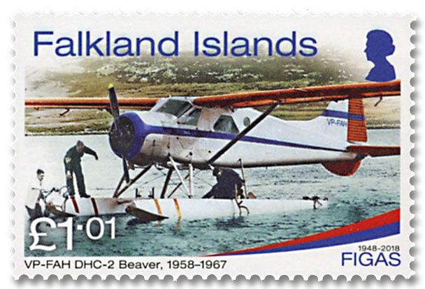 n° 1300/1303 - Timbre FALKLAND Poste