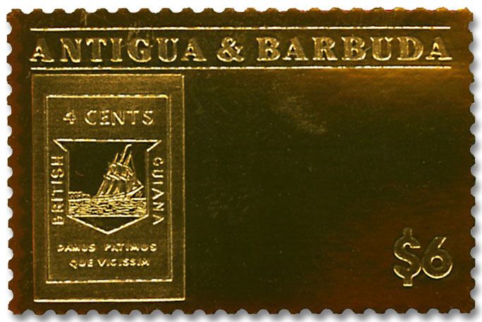 n° 4848/4851 - Timbre ANTIGUA Poste