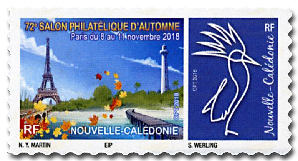 n° 1350/1351 - Timbre Nelle-Calédonie Poste