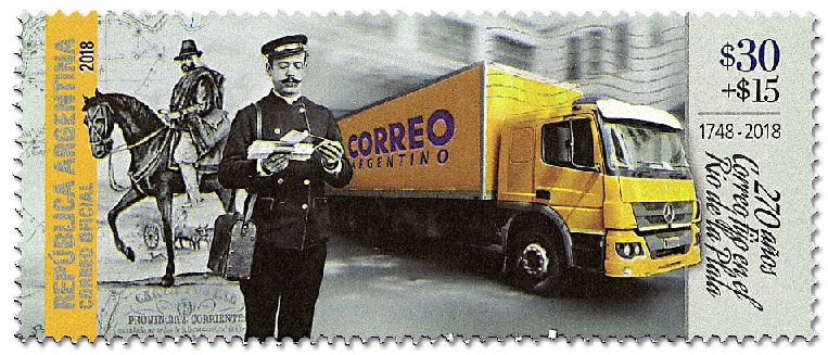 n° 3182/3183 - Timbre ARGENTINE Poste