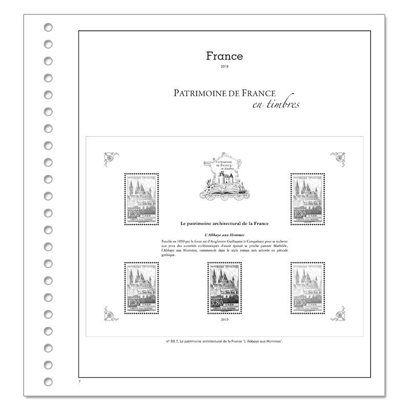 TRÉSORS DE LA PHILATÉLIE : 2014 (folhas com protetores)