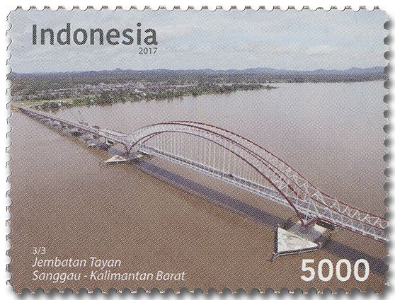 n° 2869/2871 - Timbre INDONESIE Poste