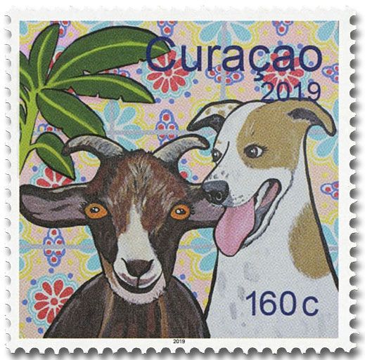 n° 607/612 - Timbre CURACAO Poste