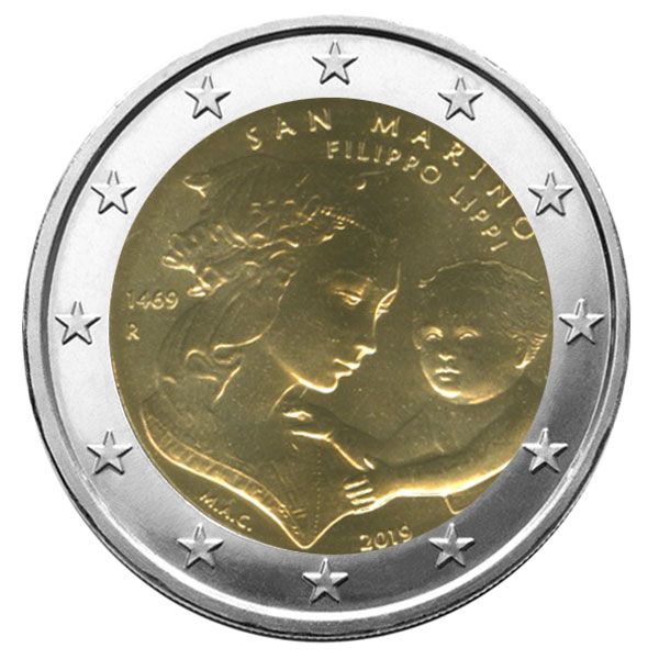 MONEDAS DE 2 € CONMEMORATIVAS 2014 : SAN MARINO