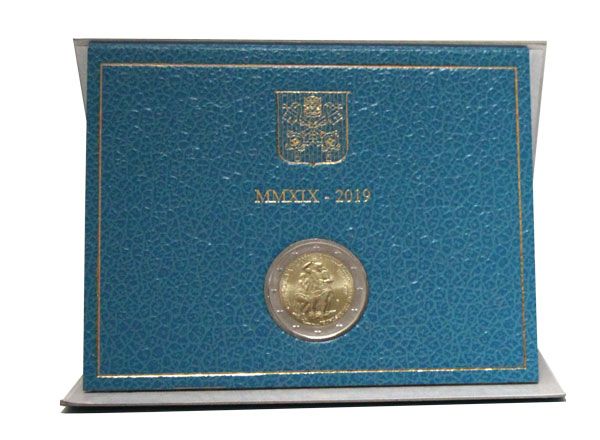 BU : 2 EURO COMMEMORATIVE 2019 : VATICAN (25e anniversaire de la fin de la restauration de la chapelle Sixtine)