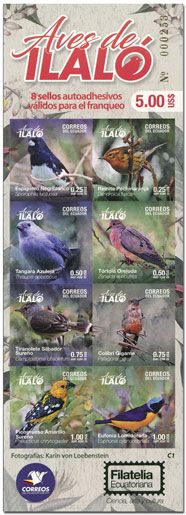 n° C2863/C2871 - Timbre EQUATEUR Carnets