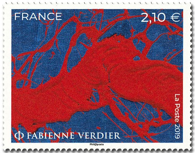 nr. 112 -  Stamp France Mail