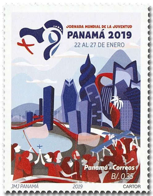 n° 1305/1308 - Timbre PANAMA Poste