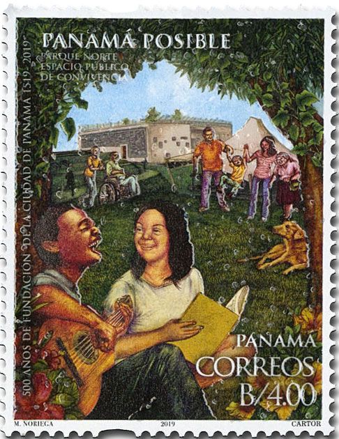 n° 1346/1349 - Timbre PANAMA Poste