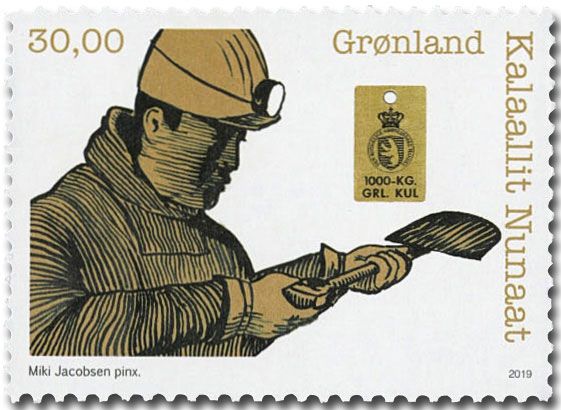 n° 804/805 - Timbre GROENLAND Poste