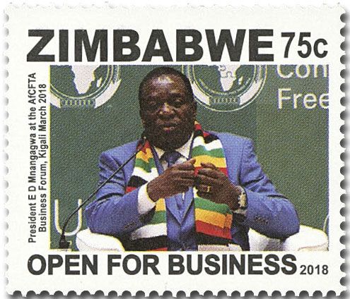 n° 814/817 - Timbre ZIMBABWE Poste