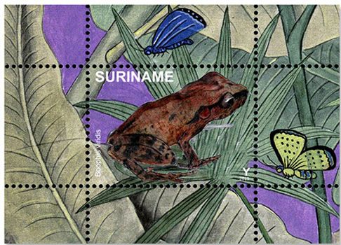 n°152/167 - Timbre SURINAME Blocs et feuillets