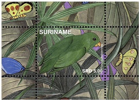 n°152/167 - Timbre SURINAME Blocs et feuillets