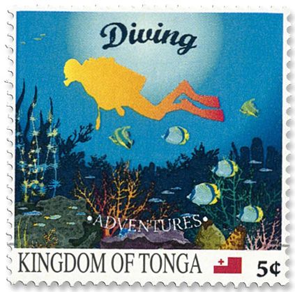 n°1552/1561 - Timbre TONGA Poste