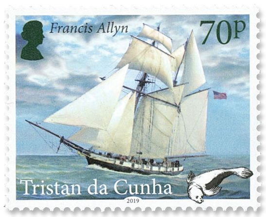 n°1236/1239 - Timbre TRISTAN DA CUNHA Poste