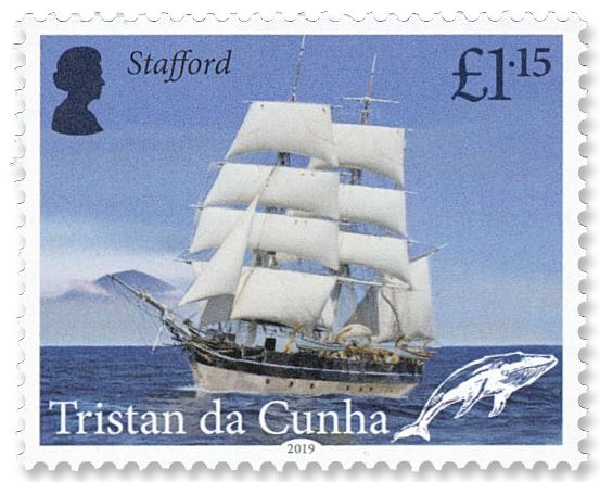 n°1236/1239 - Timbre TRISTAN DA CUNHA Poste