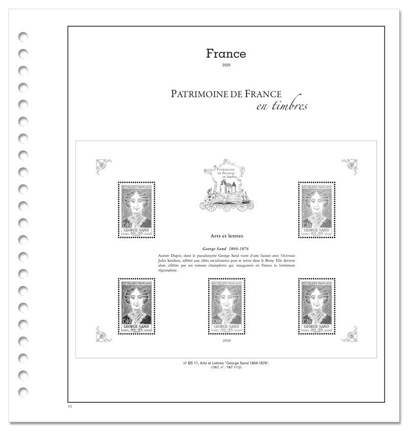 TRESORS DE LA PHILATELIE : 2014 (sets with mounts)