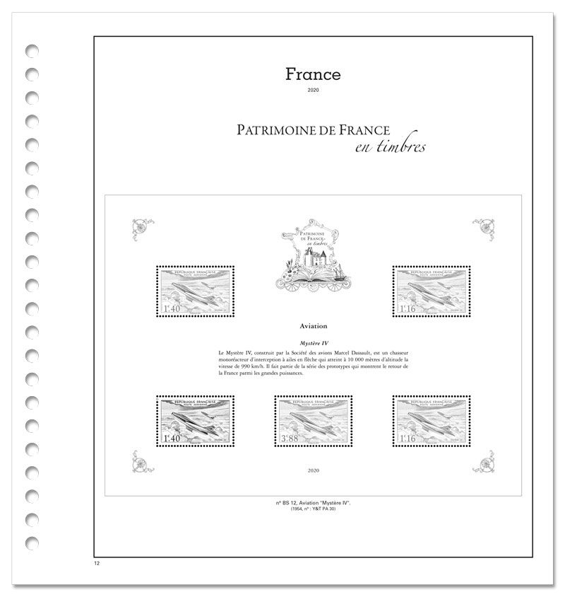 TRESORS DE LA PHILATELIE : 2014 (sets with mounts)