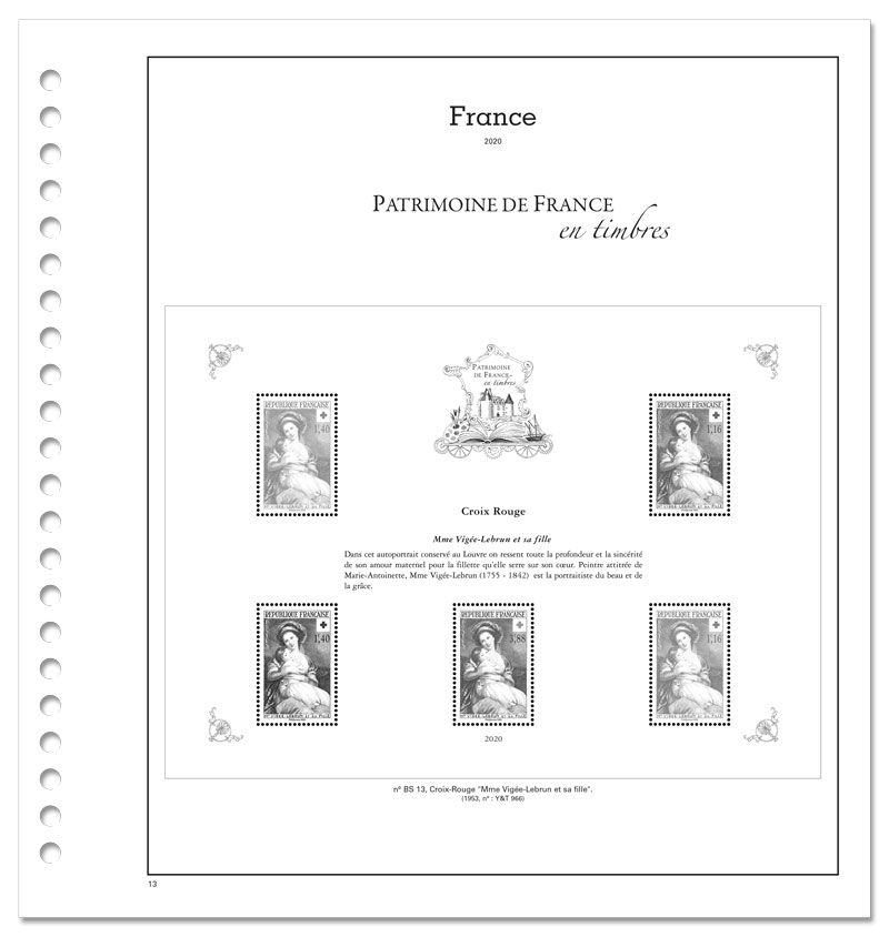 TRESORS DE LA PHILATELIE : 2014 (sets with mounts)