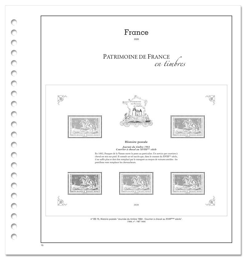 TRESORS DE LA PHILATELIE : 2014 (sets with mounts)