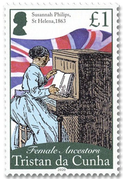 n° 1244/1247 - Timbre TRISTAN DA CUNHA Poste