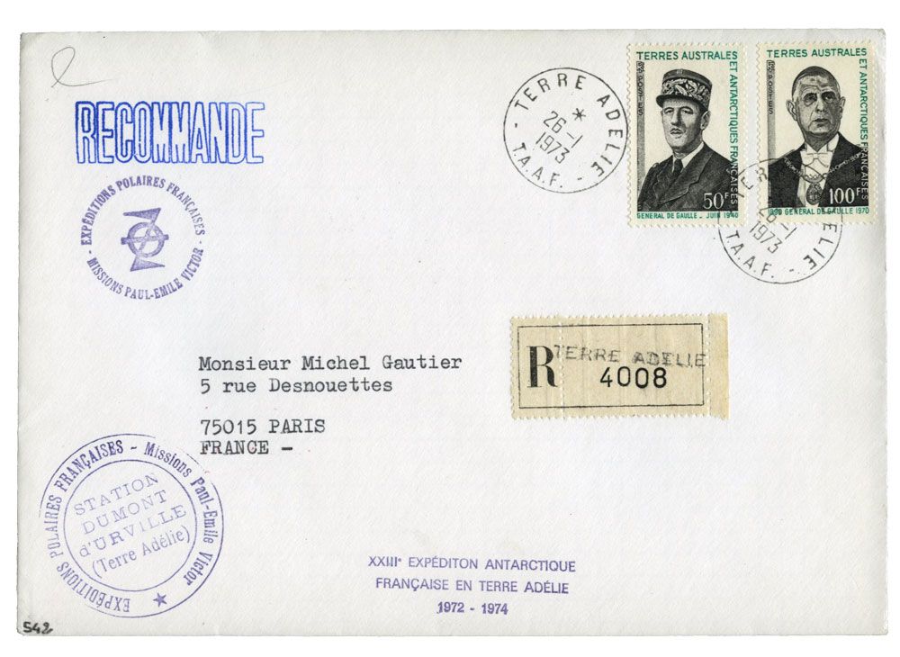 nr. 46/47 -  Stamp French Southern Territories Mail