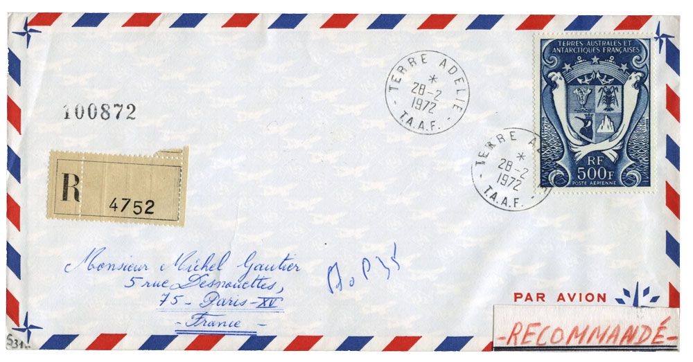 nr. 21 -  Stamp French Southern Territories Air Mail