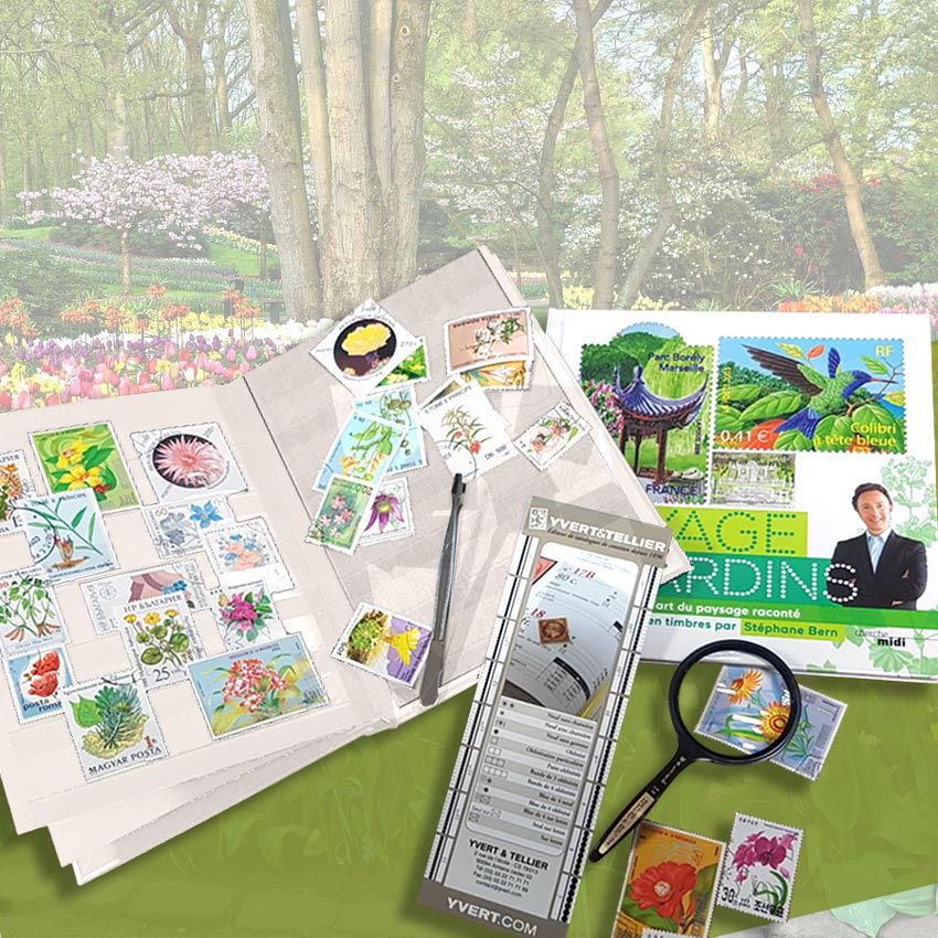 Kit Junior (avec Classeur Perfecta Grenat - Voyage au pays des Jardins S.Bern)