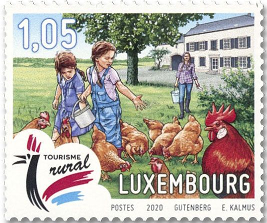 n° 2175/2176 - Timbre LUXEMBOURG Poste