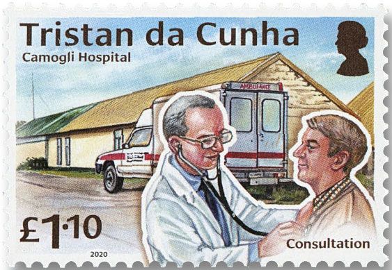 n° 1252/1255 - Timbre TRISTAN DA CUNHA Poste