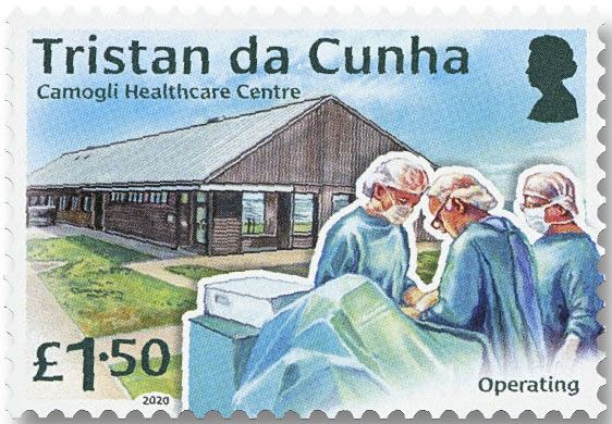 n° 1252/1255 - Timbre TRISTAN DA CUNHA Poste