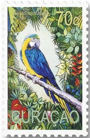 n° 655/660 - Timbre CURACAO Poste