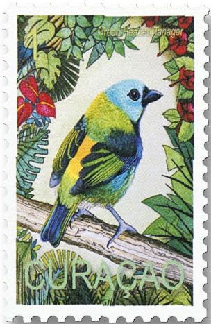 n° 655/660 - Timbre CURACAO Poste