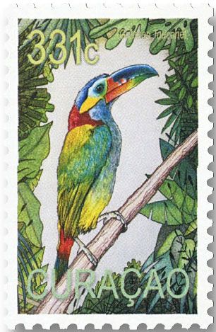 n° 655/660 - Timbre CURACAO Poste