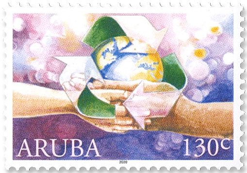 n° 1083/1086 - Timbre ARUBA Poste