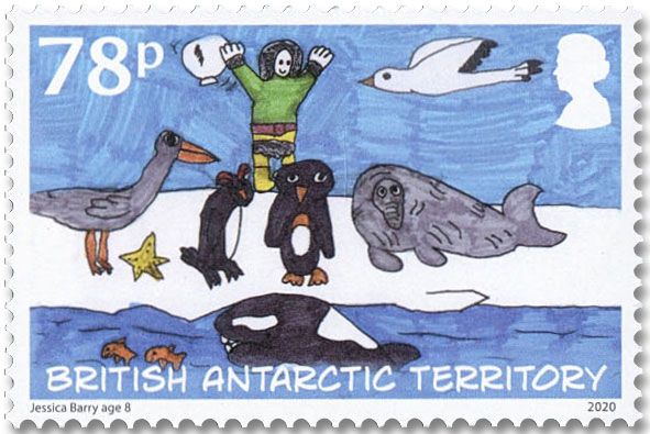 n° 766/769 - Timbre ANTARCTIQUE BRITANNIQUE Poste