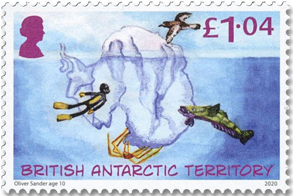 n° 766/769 - Timbre ANTARCTIQUE BRITANNIQUE Poste