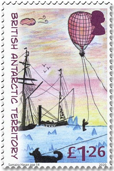 n° 766/769 - Timbre ANTARCTIQUE BRITANNIQUE Poste