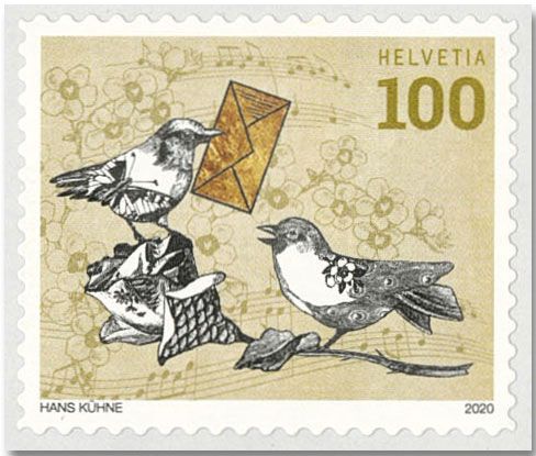 n° 2589/2592 - Timbre SUISSE Poste