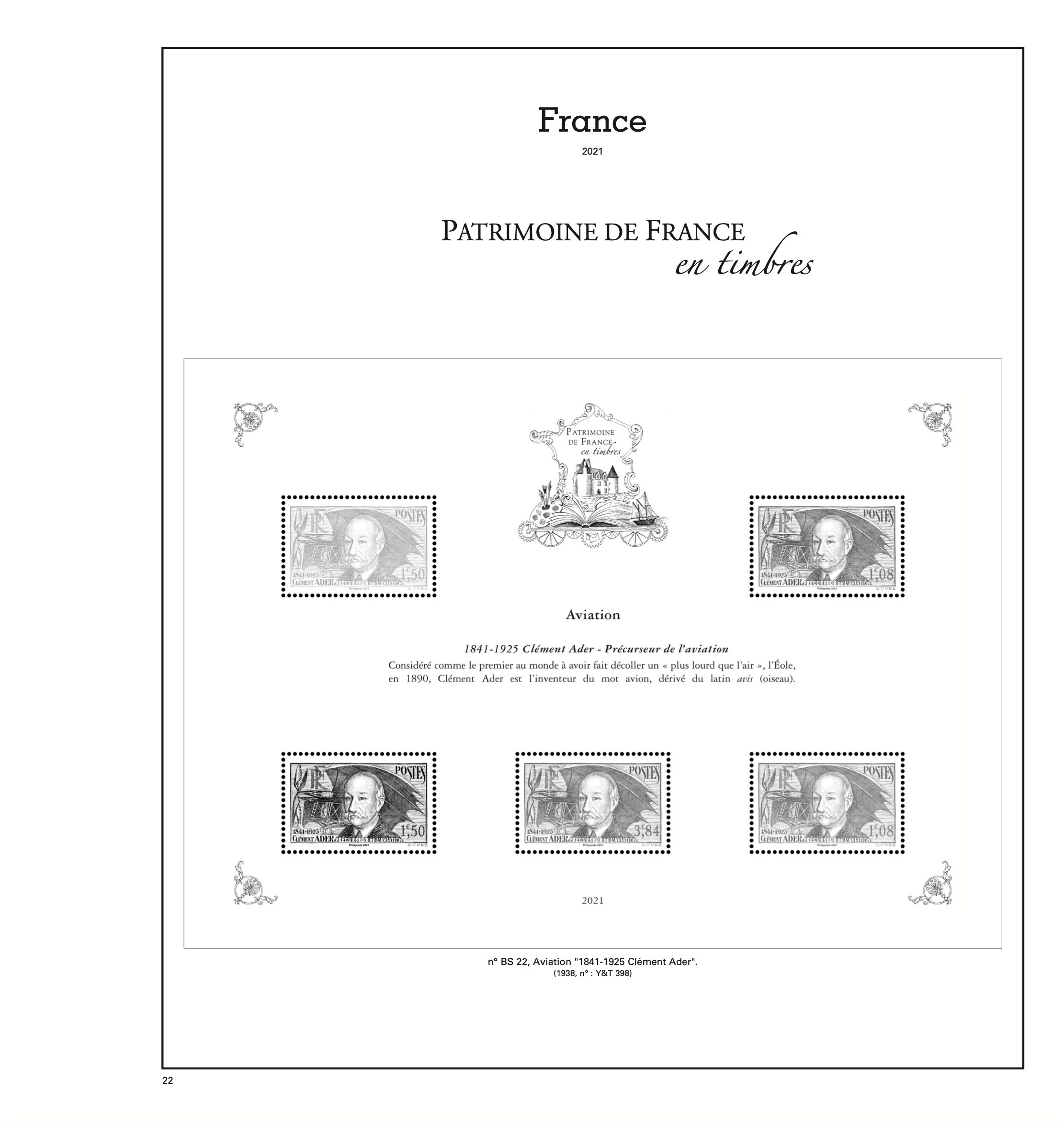 TRESORS DE LA PHILATELIE : 2014 (sets with mounts)