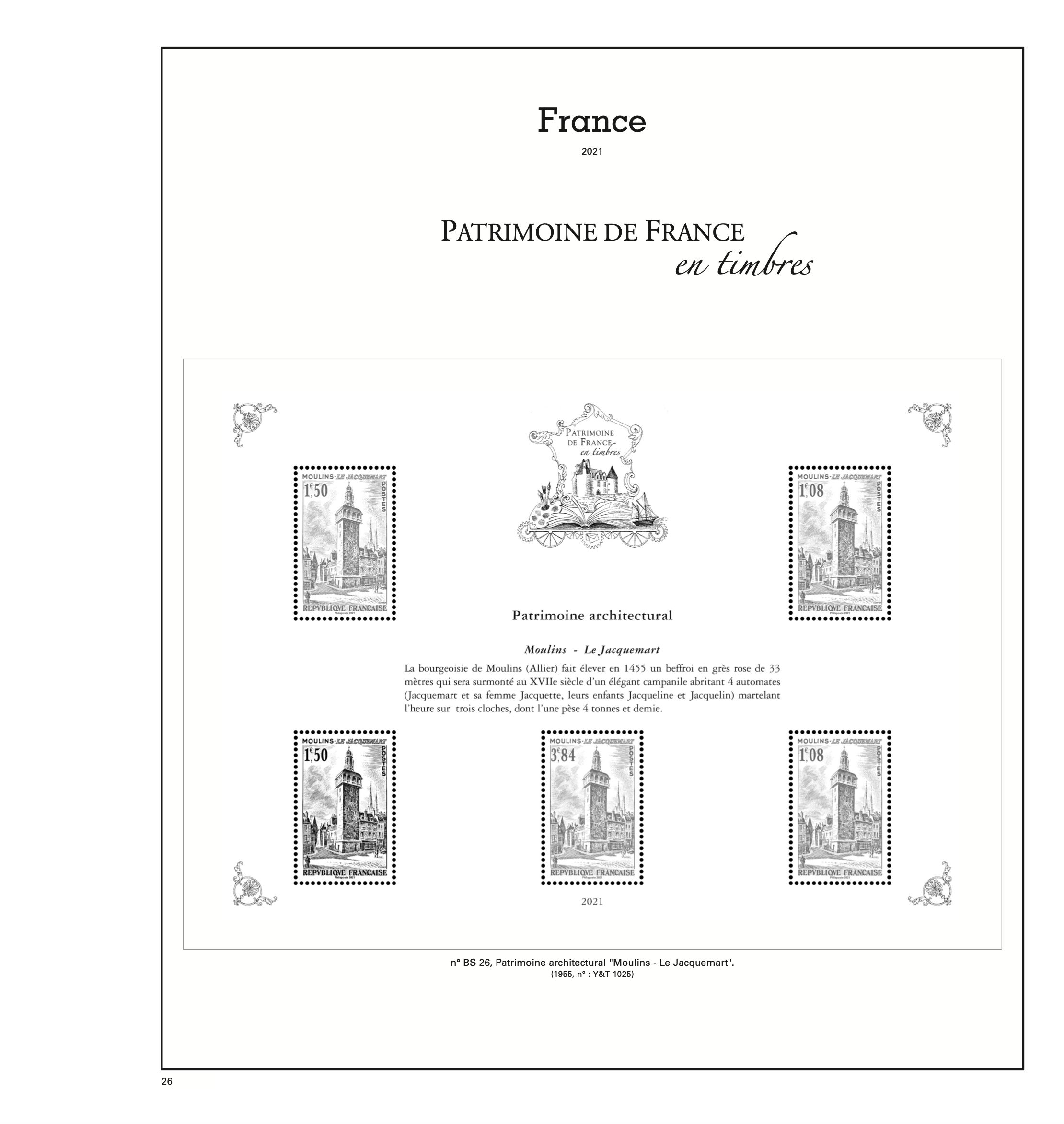 TRESORS DE LA PHILATELIE : 2014 (sets with mounts)