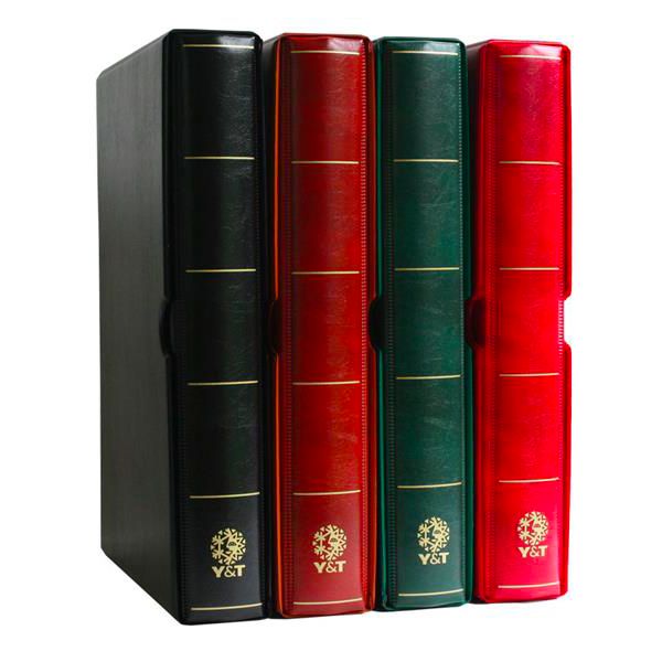 Album INITIA : étui + reliure (Classeur à anneaux pour timbres)